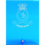  HMAS Arunta (II) Nebula Blue Glass Award in Gift Box