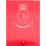  HMAS Arunta (II) Nebula Red Glass Award in Gift Box