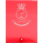  HMAS Adelaide (III) Nebula Red Glass Award in Gift Box