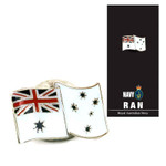  Ensign Lapel Pin On Card Before establishing itself as an independent military force in 1911 and becoming one of the largest and most advanced naval forces in the Pacific, the Royal Australian Navy (RAN) began its life as par