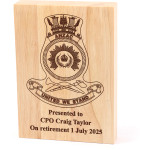 HMAS Anzac Heritage Wooden Award Image 0 
