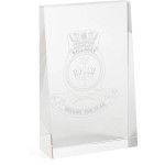 HMAS Ballarat (II) Glacier Glass Award in Gift Box Image 1 
