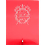  Royal Australian Armoured Corps (RAAC) Nebula Red Glass Award in Gift Box