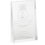  HMAS Albany Glacier Glass Award in Gift Box