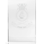  HMAS Albany Glacier Glass Award in Gift Box