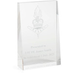  Royal Australian Army Educational Corps (RAAEC) Glacier Glass Award in Gift Box