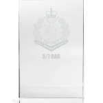  5/7 RAR Glacier Glass Award in Gift Box