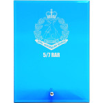  5/7 RAR Nebula Blue Glass Award in Gift Box