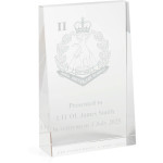  2nd Battalion, Royal Australian Regiment Glacier Glass Award in Gift Box
