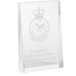  No 42 Wing (42WG) Glacier Glass Award in Gift Box