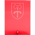  Special Operations Engineer Regiment (SOER) Nebula Red Glass Award in Gift Box