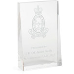  Royal Australian Army Nursing Corps (RAANC) Glacier Glass Award in Gift Box