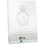  1 Security Force Squadron (1SFS) Everest Glass Award in Gift Box