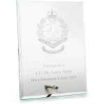  1st Battalion, Royal Australian Regiment Everest Glass Award in Gift Box