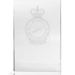  No 383 Squadron (383SQN) Glacier Glass Award in Gift Box