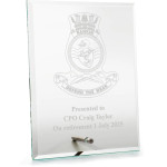  HMAS Rankin Everest Glass Award in Gift Box