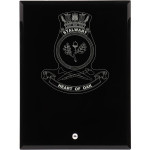  HMAS Stalwart (III) Nebula Black Glass Award in Gift Box