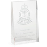  Royal Australian Army Ordnance Corps (RAAOC) Glacier Glass Award in Gift Box