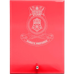  HMAS Stuart (III) Nebula Red Glass Award in Gift Box