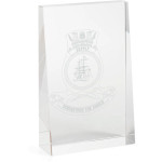 HMAS Supply (II) Glacier Glass Award in Gift Box Image 1 