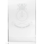 HMAS Sydney (V) Glacier Glass Award in Gift Box