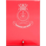  HMAS Sydney (V) Nebula Red Glass Award in Gift Box