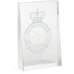  No 1 Combat Communication Squadron (1CSS) Glacier Glass Award in Gift Box