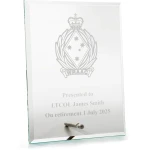 Women's Royal Australian Army Corps (WRAAC) Everest Glass Award in Gift Box Image 0 