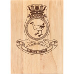 HMAS Waterhen Heritage Wooden Award Image 2 