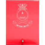  HMAS Watson Nebula Red Glass Award in Gift Box