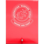  Information Warfare Force Nebula Red Glass Award in Gift Box