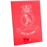  HMAS Yarra (IV) Nebula Red Glass Award in Gift Box