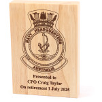  Navy Headquarters Heritage Wooden Award