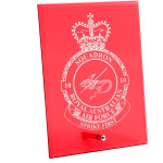  No 10 Squadron (10SQN) Nebula Red Glass Award in Gift Box