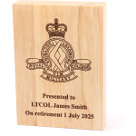  Royal Military College (RMC) Heritage Wooden Award