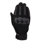  Contact Gear Rubber Knuckle Tactical Gloves - Black