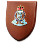  RAAOC Plaque An Exceptional Royal Australian Army Ordnance Corps (RAAOC) Plaque order now. This beautiful plaque features a 100mm full colour enamel crest set on a 200x160mm timber finish shield. Presented in a st