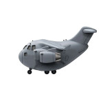  Meng Boeing C-17 Globemaster III Transporter (Cartoon Model) Plastic Model Kit - Aus Decals