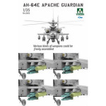  Takom 1/35 AH-64E Apache Guardian Attack Helicopter Plastic Model Kit - Aus Decals