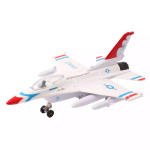  F-16 FALCON FIGHTER 7.5" DIE CAST - White