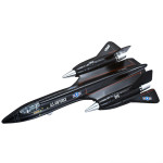  SR-71 BLACK BIRD SCOUT DIE CAST 8" - SOLD A DISPLAY OF 6 C12