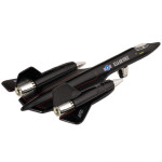 SR-71 BLACK BIRD SCOUT DIE CAST 8" - SOLD A DISPLAY OF 6 C12