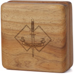  2nd Commando Regiment (2 CDO REGT) Tasmanian Blackwood Keepsake Box