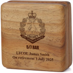  5/7 RAR Tasmanian Blackwood Keepsake Box