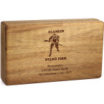 Alamein Company Tasmanian Blackwood Medal Display Box Image 0 