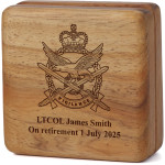  Australian Army Aviation Corps (AAAvn) Tasmanian Blackwood Keepsake Box