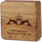  Australian Submarines Tasmanian Blackwood Keepsake Box