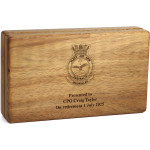 Fleet Air Arm Tasmanian Blackwood Medal Display Box Image 0 