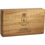  HMAS Albany Tasmanian Blackwood Medal Display Box