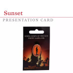  Going Down of the sun Poppy Lapel Pin
